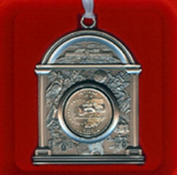 Indiana Quarter Ornament