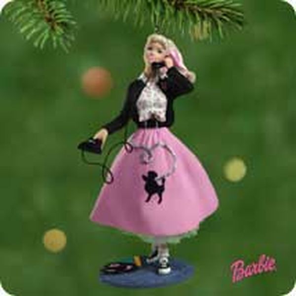 1950s Barbie Ornament