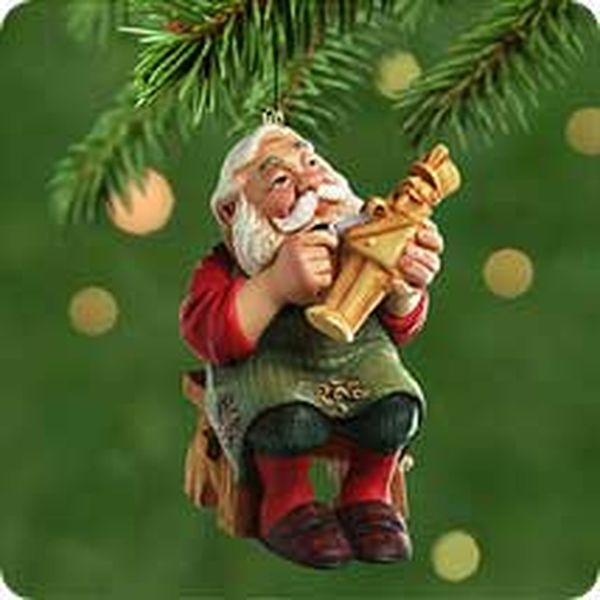 Carving Santa