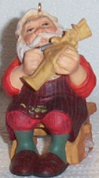 Carving Santa