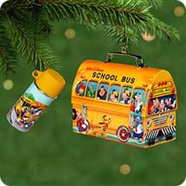 Disney's School Bus Lunch Box Set Mickey & Co.