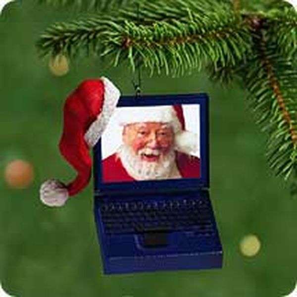 Laptop Santa