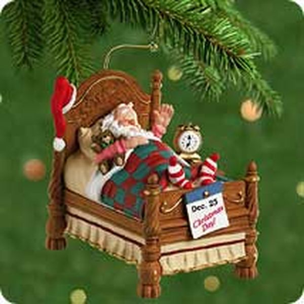 Snoozing Santa