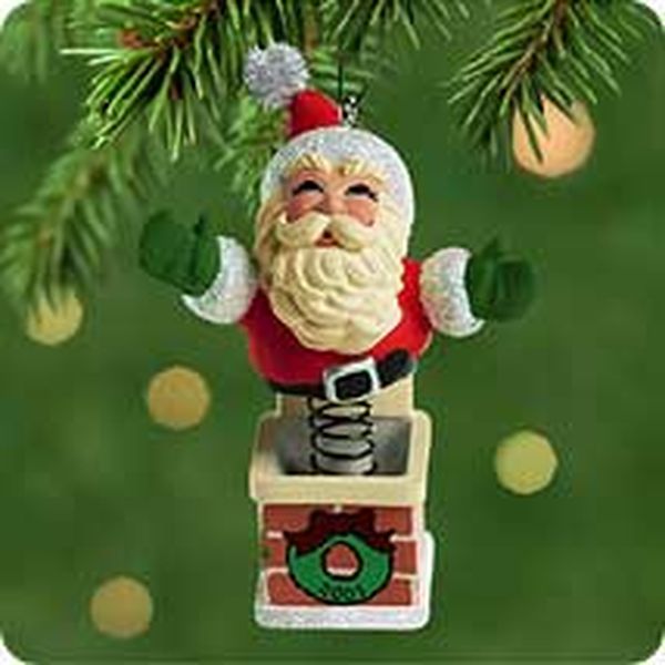 Springing Santa