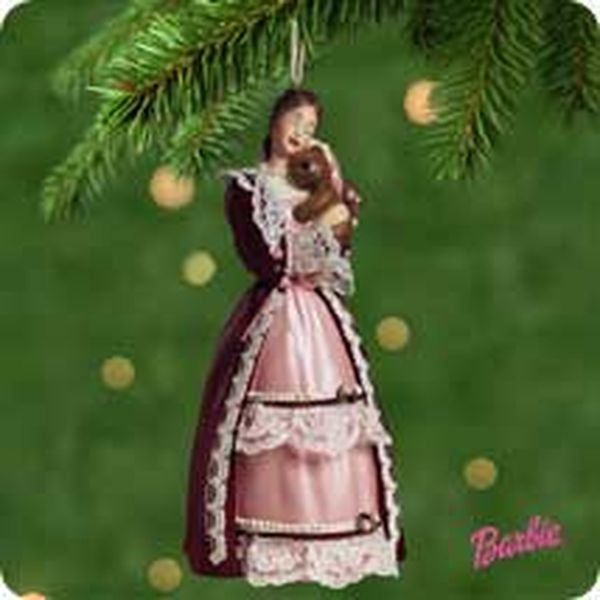 Victorian Barbie with Cedric Bear