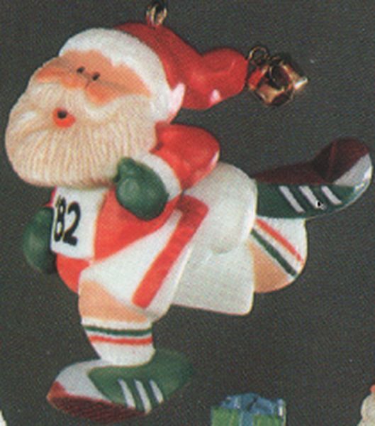 Jogging Santa
