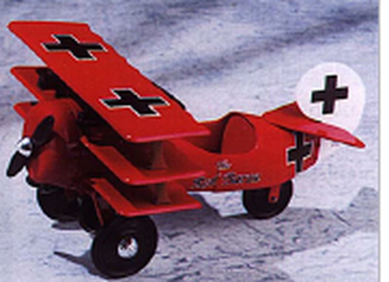 1950's Red Baron Airplane