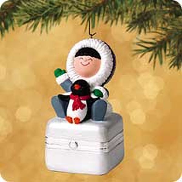 Frosty Friends Porcelain Box