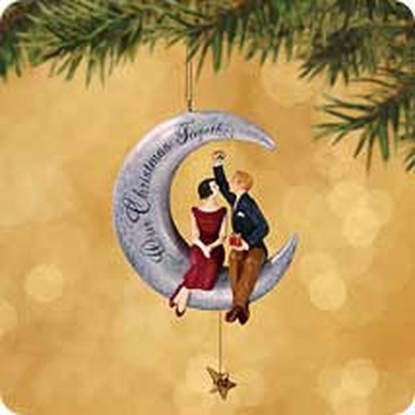 Our Christmas Together (Couple on Moon)