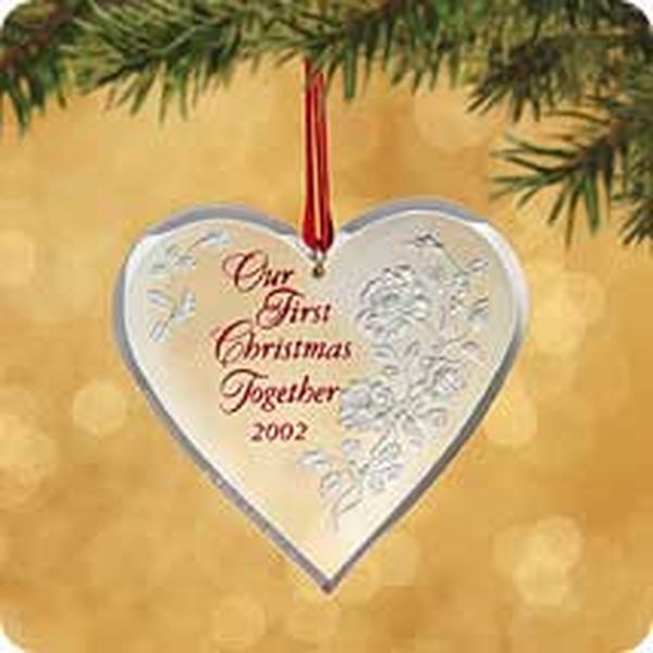 Our First Christmas Together (Acrylic Heart)
