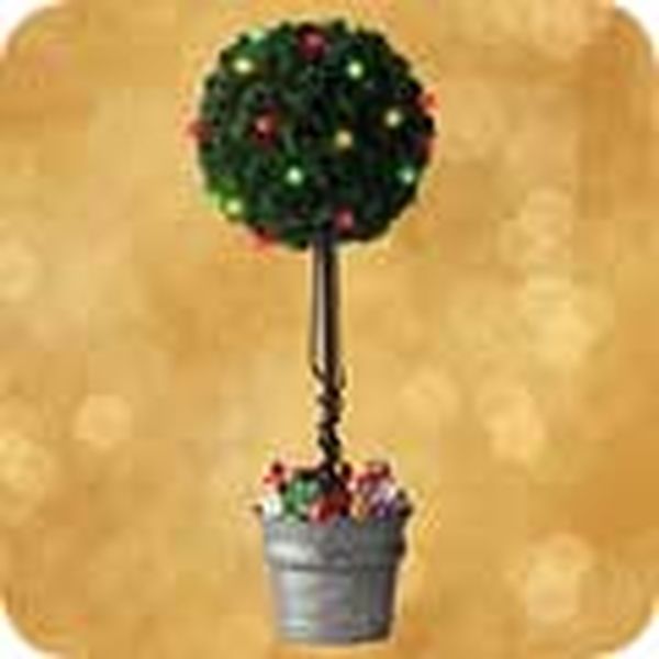 Sugar Plum Tabletop Topiary