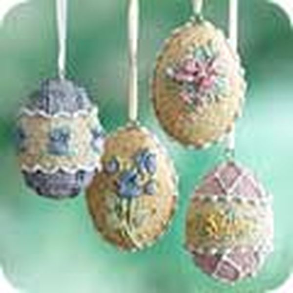 Shimmering Easter Eggs