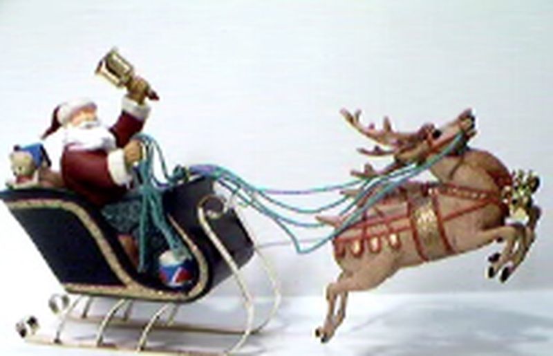 Santa's on His Way Repaint