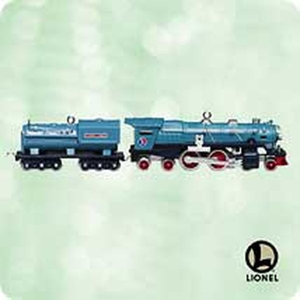 Blue Comet Steam Locomotive and Tender