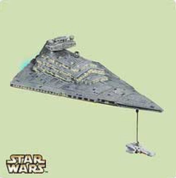 Star Destroyer and Blockade Runner