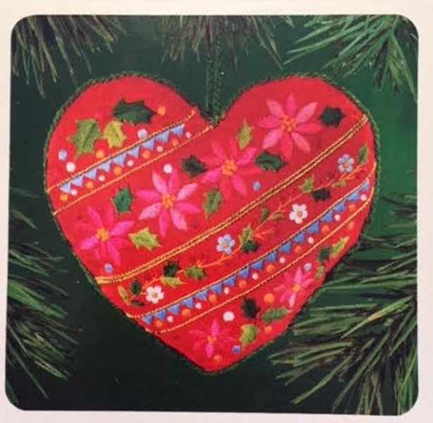 Embroidered Heart