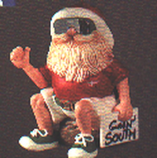 Hitchhiking Santa