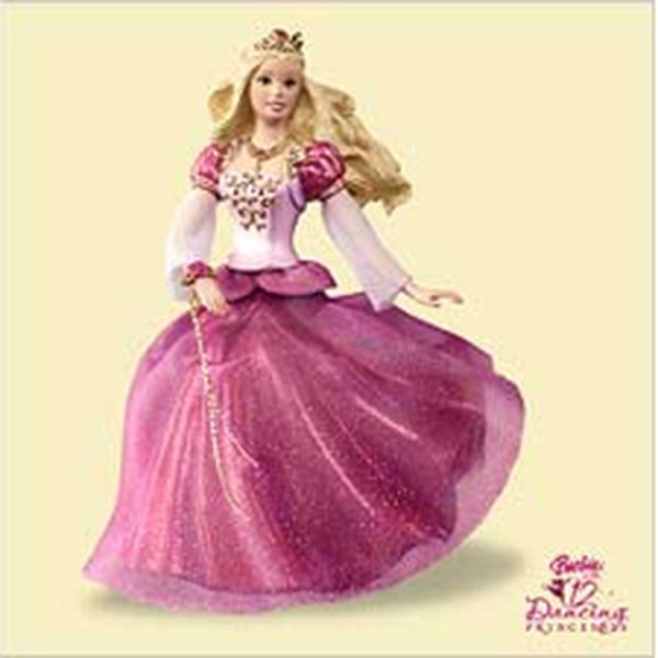 Barbie as Genevieve in the 12 Dancing Princesses Ornament
