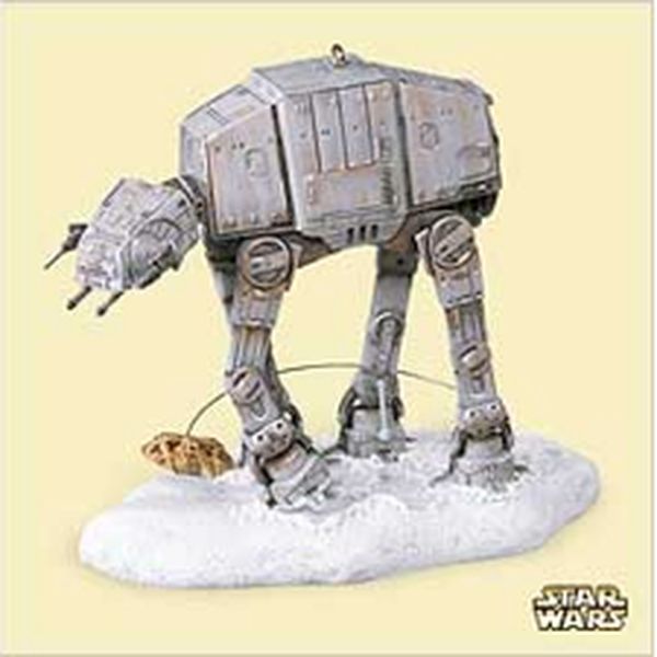 Imperial AT-AT and Rebel Snowspeeder