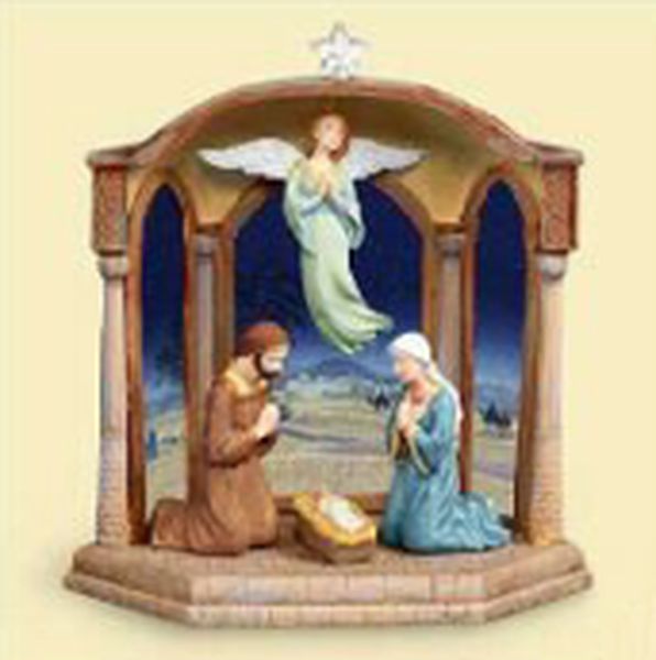 Light of the World Nativity Keepsake Decor