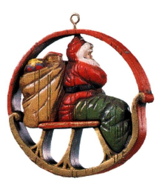 Santa And Sleigh (Nostalgia)