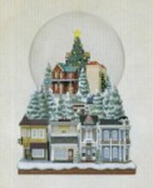 Nostalgic Houses and Shops Snow Globe