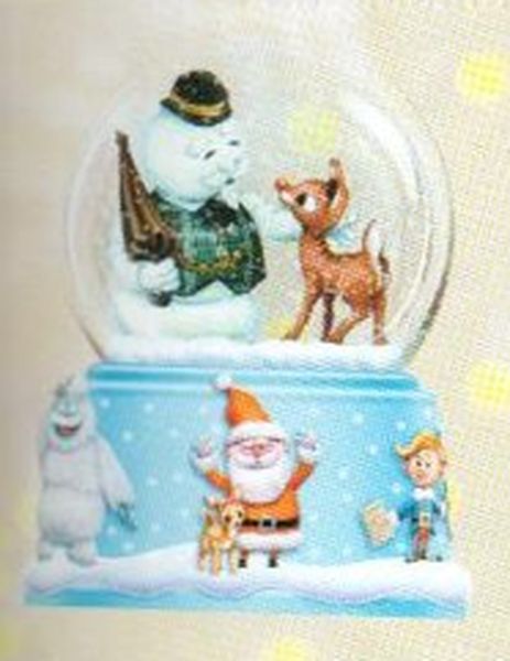 Rudolph and Friends Snow Globe