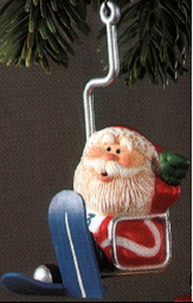 Ski Lift Santa