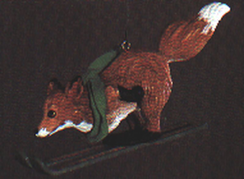 Skiing Fox
