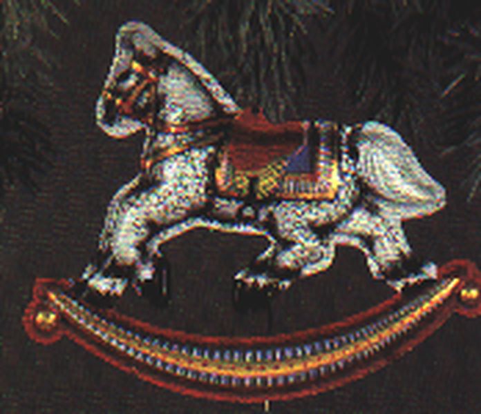 Tin Rocking Horse