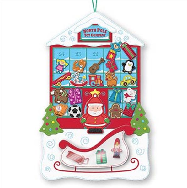 North Pole Toy Company Countdown Calendar