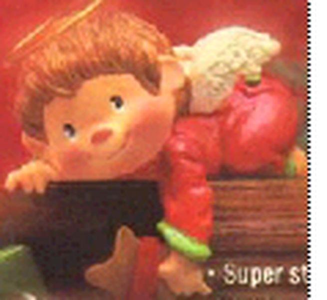 Angel with Star - Stocking Hanger