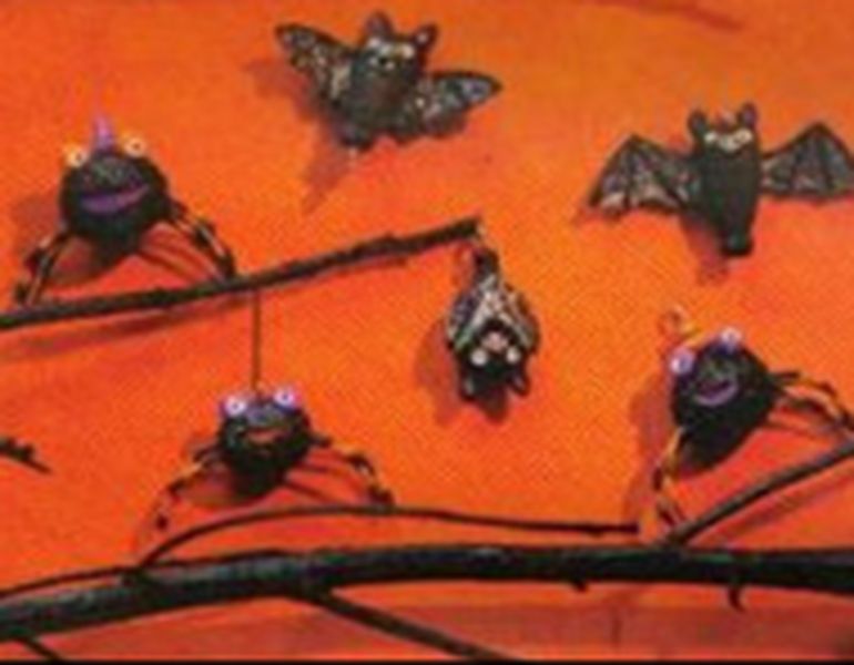 Spooky Spiders and Bats