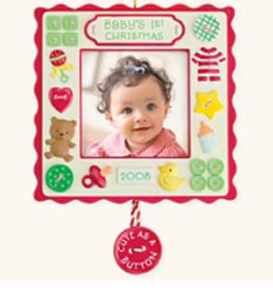Baby's First Christmas - Photo Holder