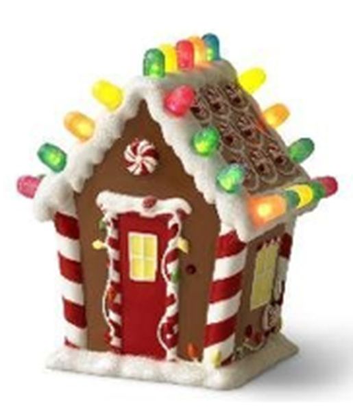 Light up Musical Gingerbread House