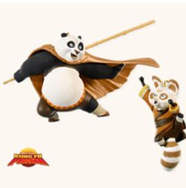 Po and Shifu Kung Fu Panda