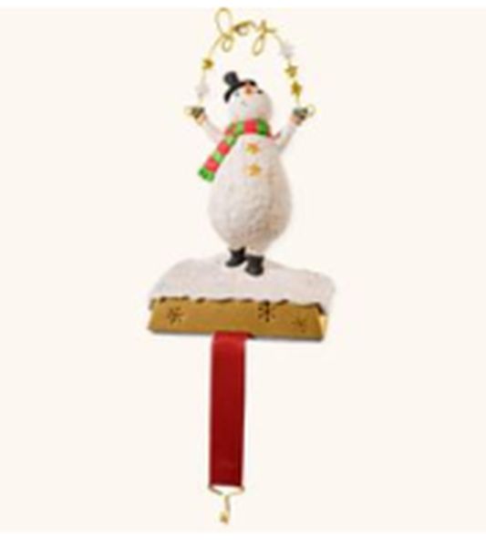 Snowman Stocking Holder