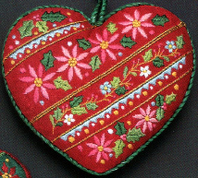Embroidered Heart
