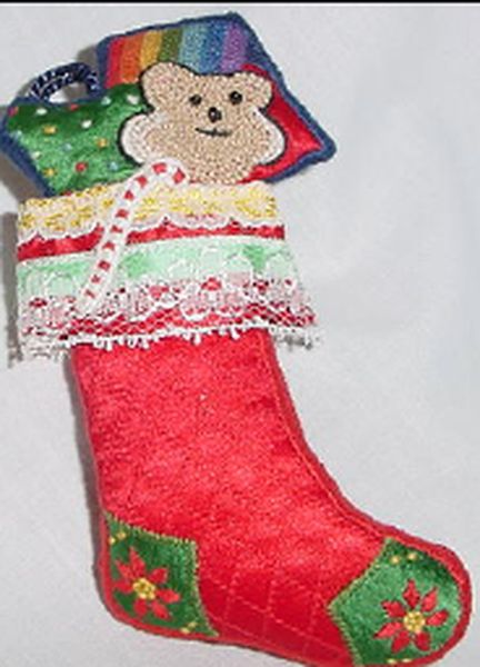 Embroidered Stocking
