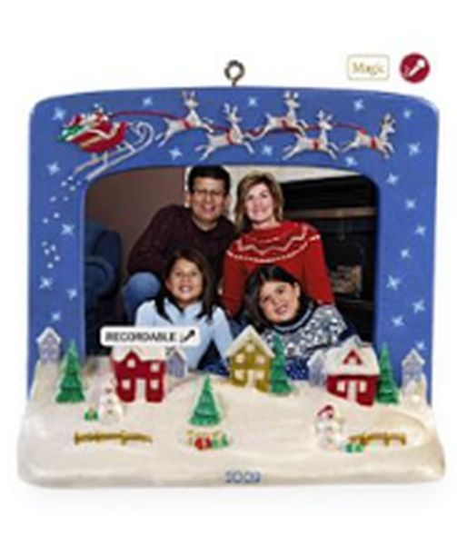 Christmas Village - Photo Holder