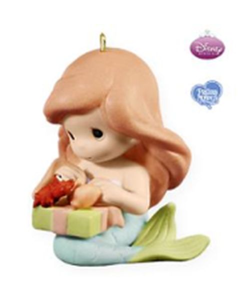 Precious Moments - Ariel and Sebastian Disney's The Little Mermaid