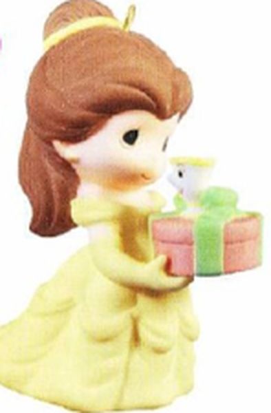Precious Moments - Belle and Chip Disney's Beauty and the Beast