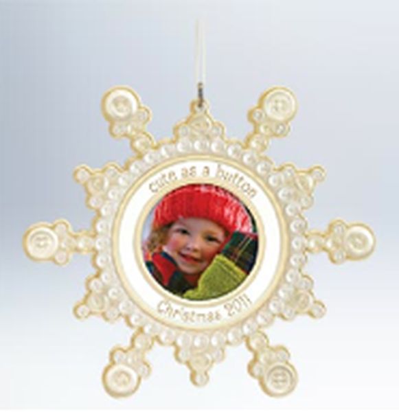 Cute as a Button - Photo Holder