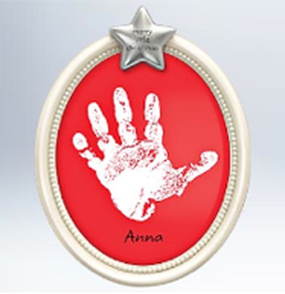 Merry Little Christmas Handprint Ornament Kit