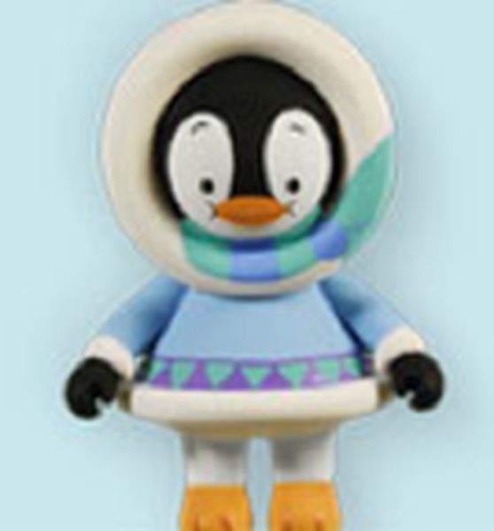 Mystery Ornament Frosty Polar Penguin