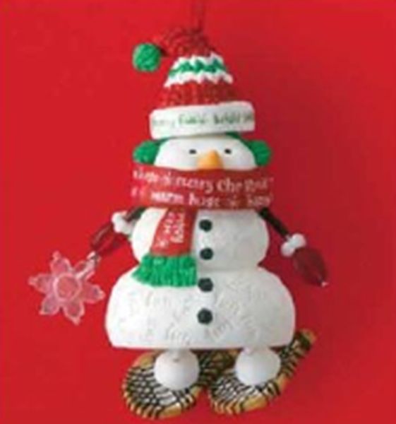 Snowshoe Snowman