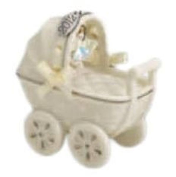 Baby's First Christmas Porcelain Carriage