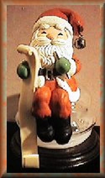 Santa with List