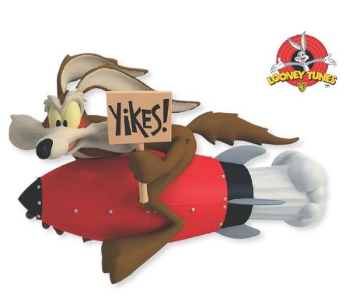 Wile E Rides Again!