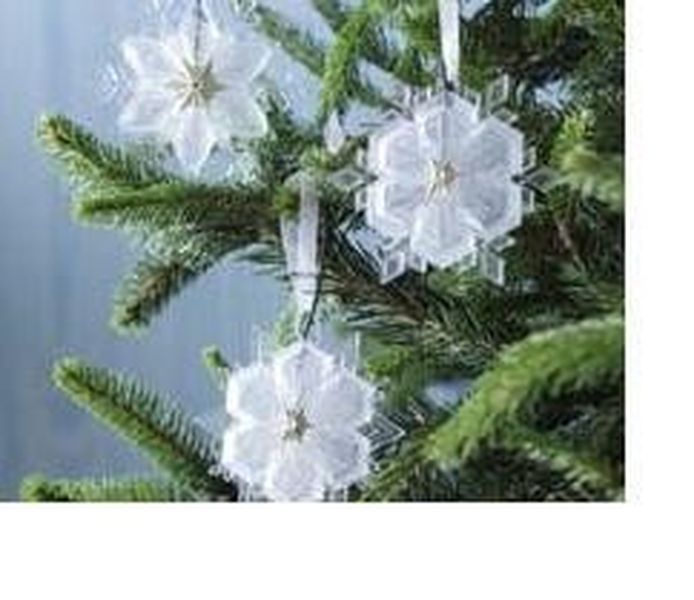 Glowing Snowflake Set of 3